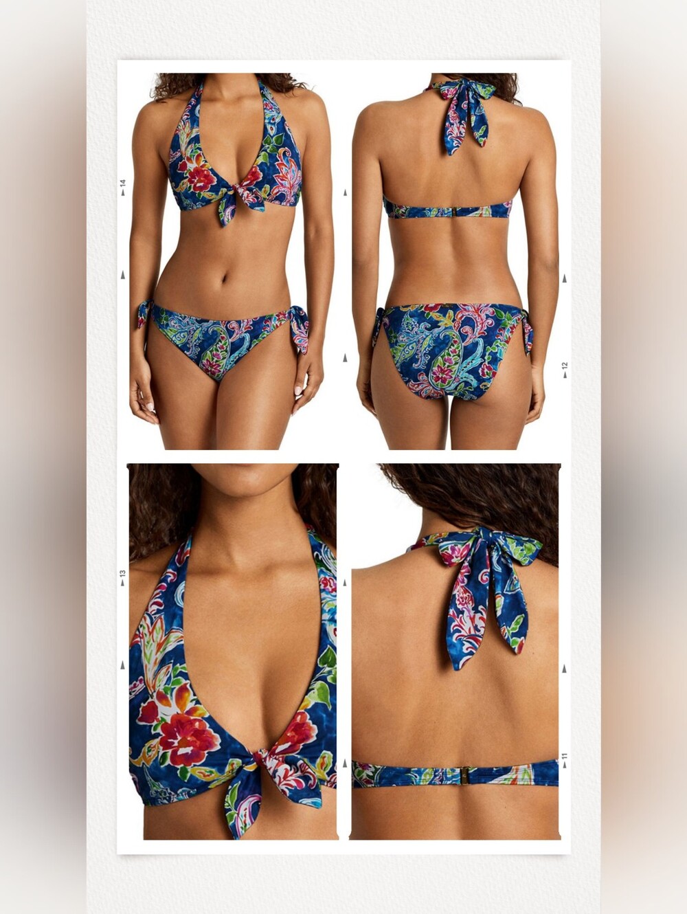 Lauren Ralph Lauren Halter Bikini